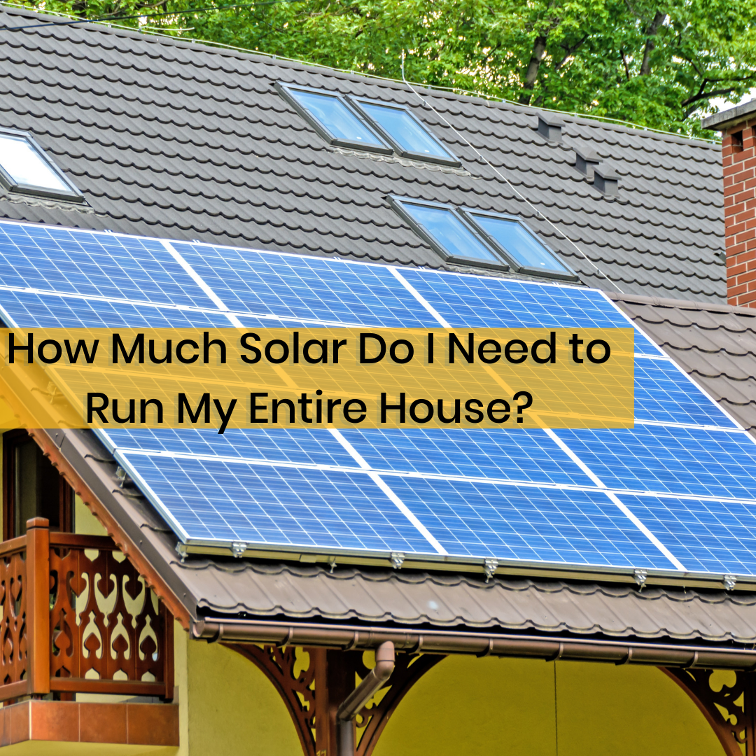 How much Solar do i need