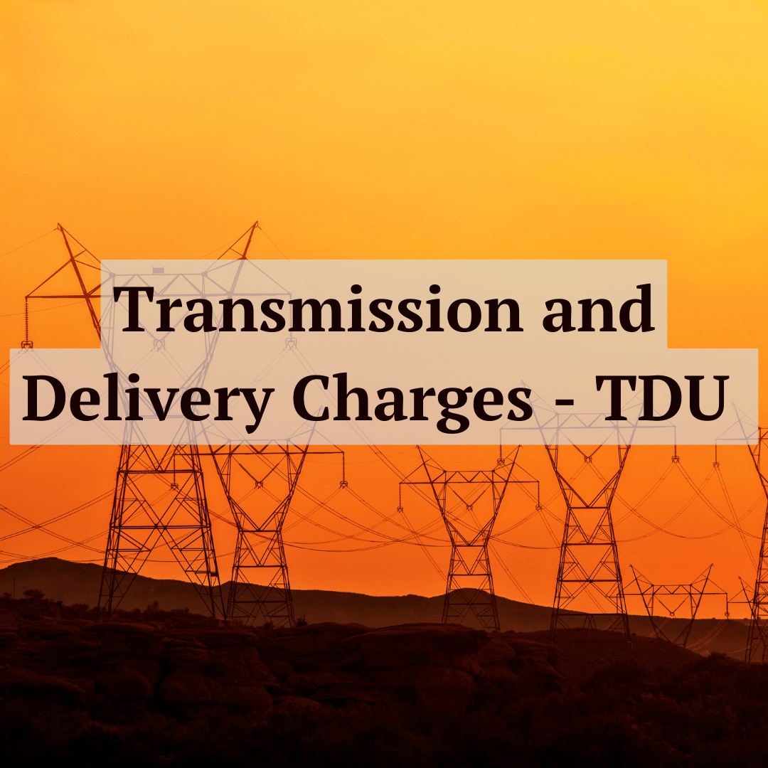 What Are TDU Charges And How Does It Impact Your Utility Bill Solar 