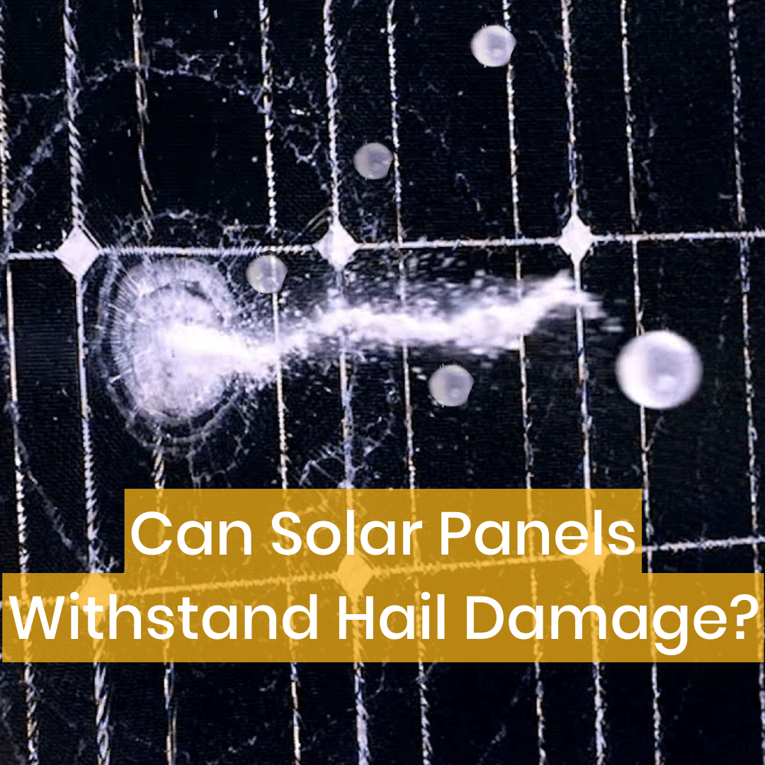 Hail Damage to Solar Panels